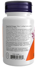 Load image into Gallery viewer, NOW Foods Lutein 10 mg

