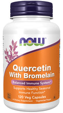 Load image into Gallery viewer, NOW Foods Quercetin with Bromelain
