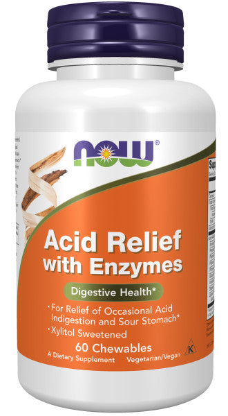 NOW Foods Acid Relief with Enzymes